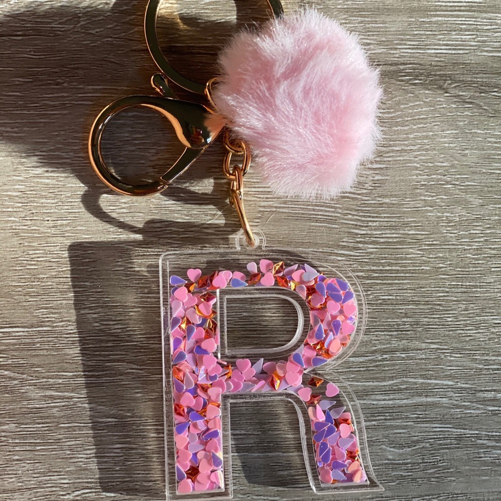 Letter “R” Keychain